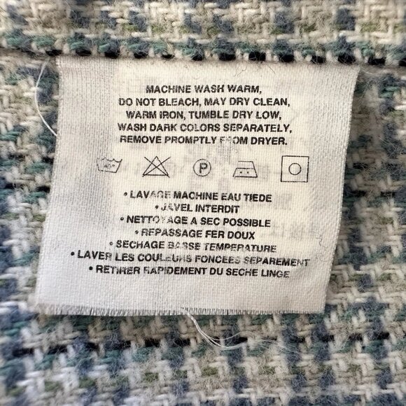 Patagonia Women’s Fjord Flannel Shirt S Organic Cotton Long Sleeve EXCELLENT - Picture 10 of 10